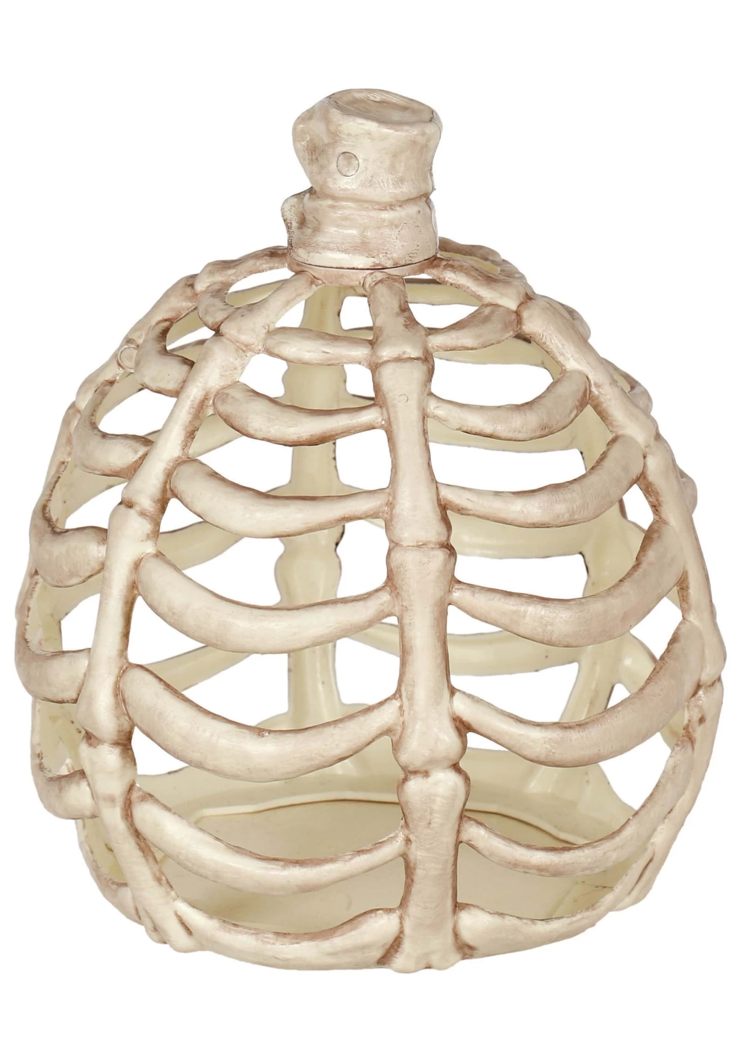 11-Inch Bone Pumpkin Halloween Decoration 2 11-Inch Bone Pumpkin Halloween Decoration - Image 2