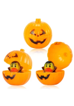 Halloween Prefilled 12 Pack Pumpkin Box With Rubber Duck -Halloween Decoration Store 12 pack halloween prefilled pumpkin box with rubber duck 2