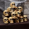 12 Piece Bag Of Decorative Skulls Decoration