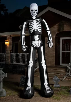 Decorative 12 Foot Inflatable Skeleton