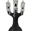Ghost Candle With Faces 15" Animated Prop