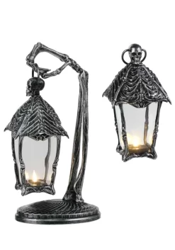 16.5 Inch Skeleton Crew Lantern Halloween Decoration