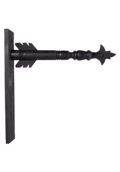 17.5 Inch Black Wood Arrow Base Holder 5 17.5 Inch Black Wood Arrow Base Holder -Halloween Decoration Store 17 5 black wood arrow base holder alt 2