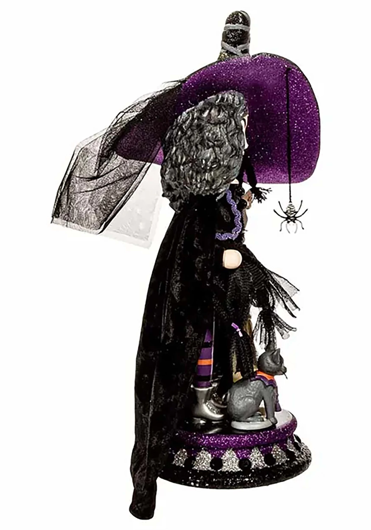 Kurt Adler Hollywood Purple Witch Nutcracker 4 Kurt Adler Hollywood Purple Witch Nutcracker - Image 4