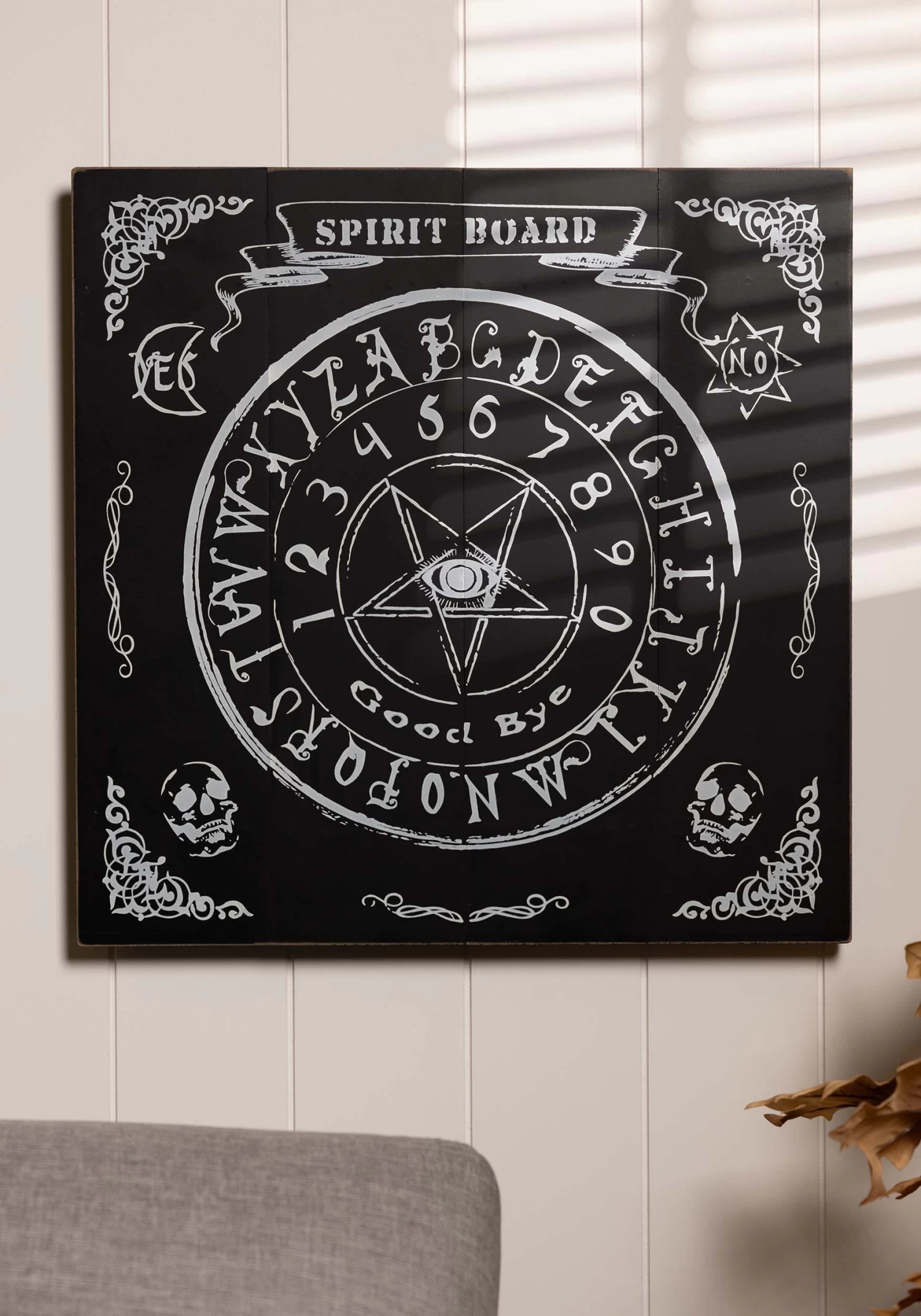 19" Hanging Spirit Board Sign Decoration 1 19" Hanging Spirit Board Sign Decoration
