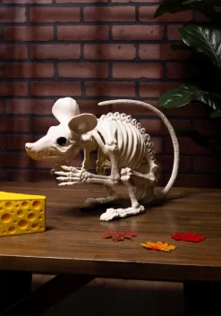 19" Attack Rat Skeleton Decoration