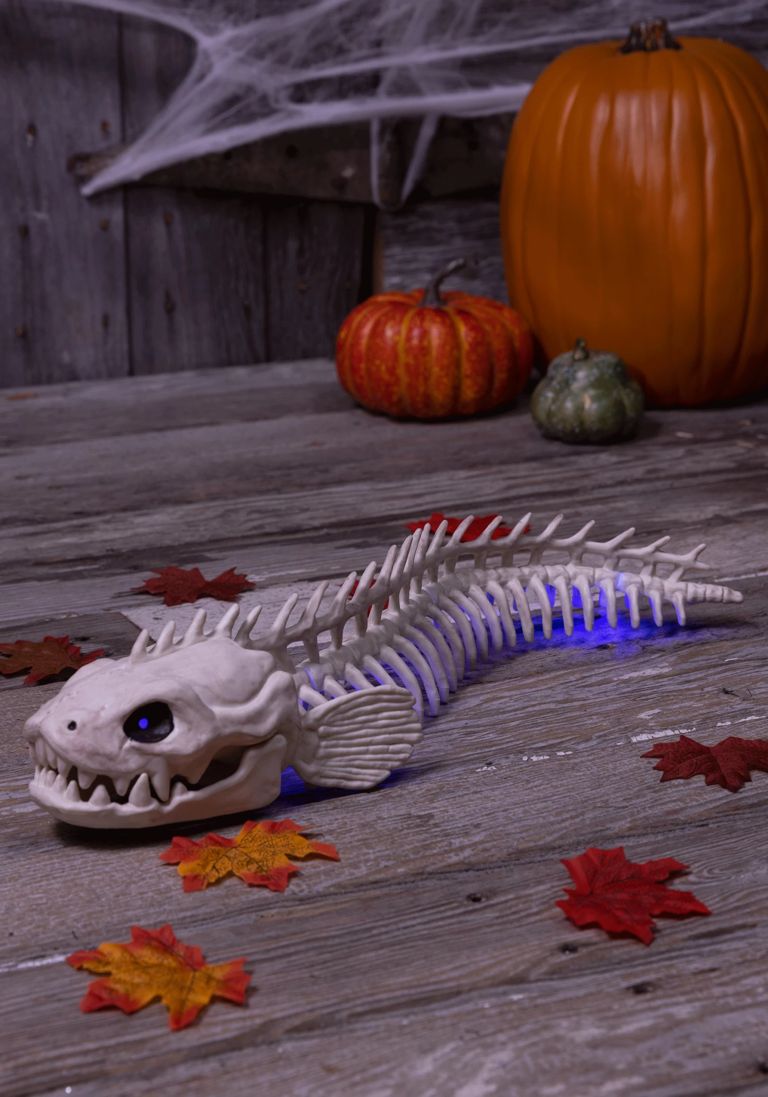 Light Up 19.25 Inch Electric Eel Halloween Decoration 1 Light Up 19.25 Inch Electric Eel Halloween Decoration