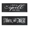 24" Halloween Sign Home Décor Set