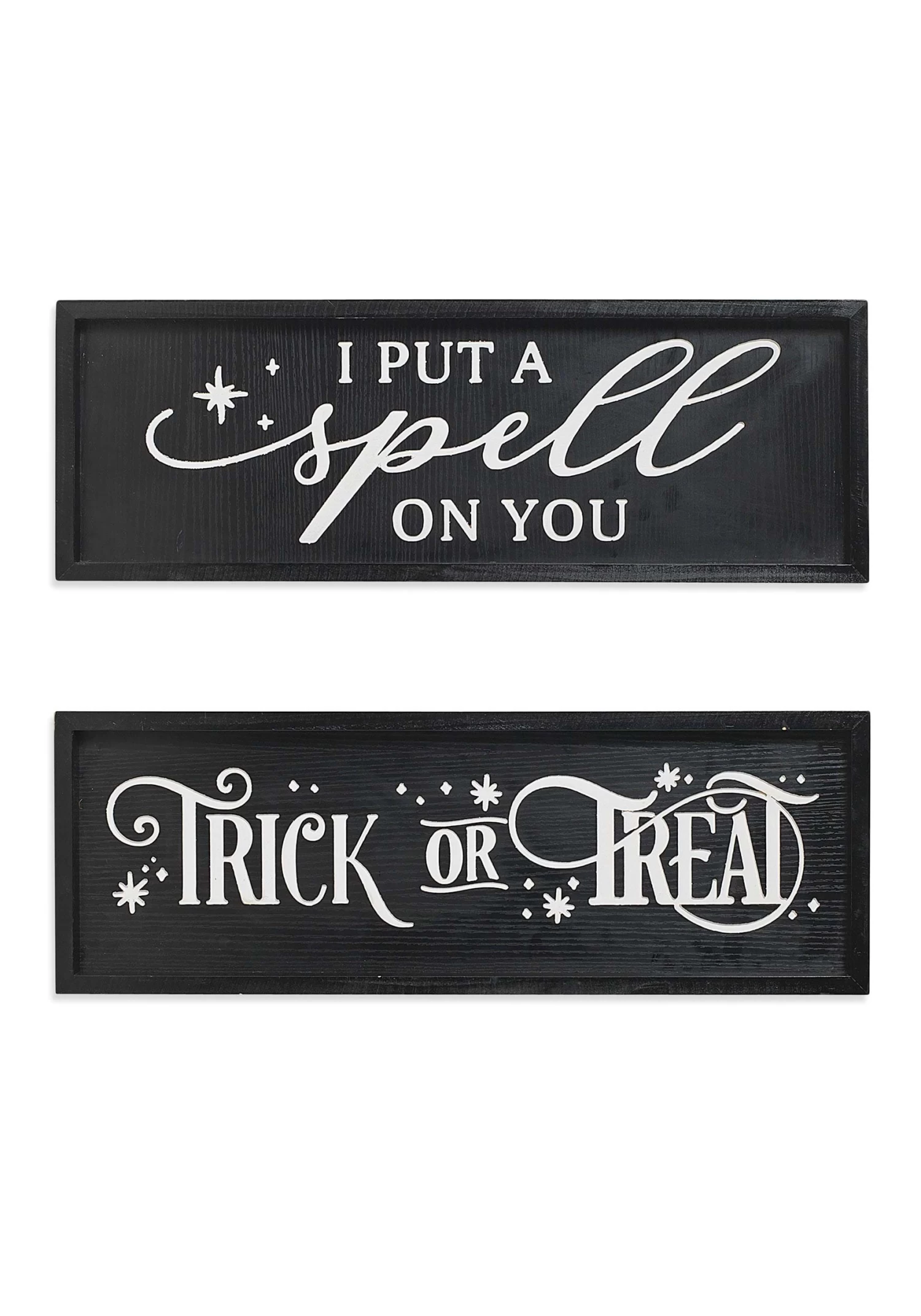24" Halloween Sign Home Décor Set 1 24" Halloween Sign Home Décor Set