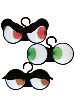 3 Pack Sound-Activated Flashing Peeping Eyes Light Decoration