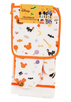 3 Piece Disney Mickey Halloween Treats Textile Kitchen Set -Halloween Decoration Store 3 piece disney mickey halloween treats textile set alt 4
