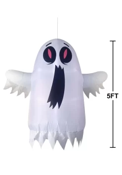 4FT Tall Hanging Thrilling Floating Halloween Ghost Decoration -Halloween Decoration Store 4ft tall hanging thrilling floating ghost alt 4