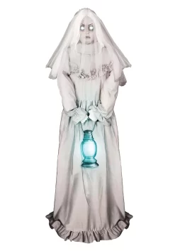 Fun World 5 Foot Floating Ghostly Lady -Halloween Decoration Store 5 ft floating ghostly lady alt 5