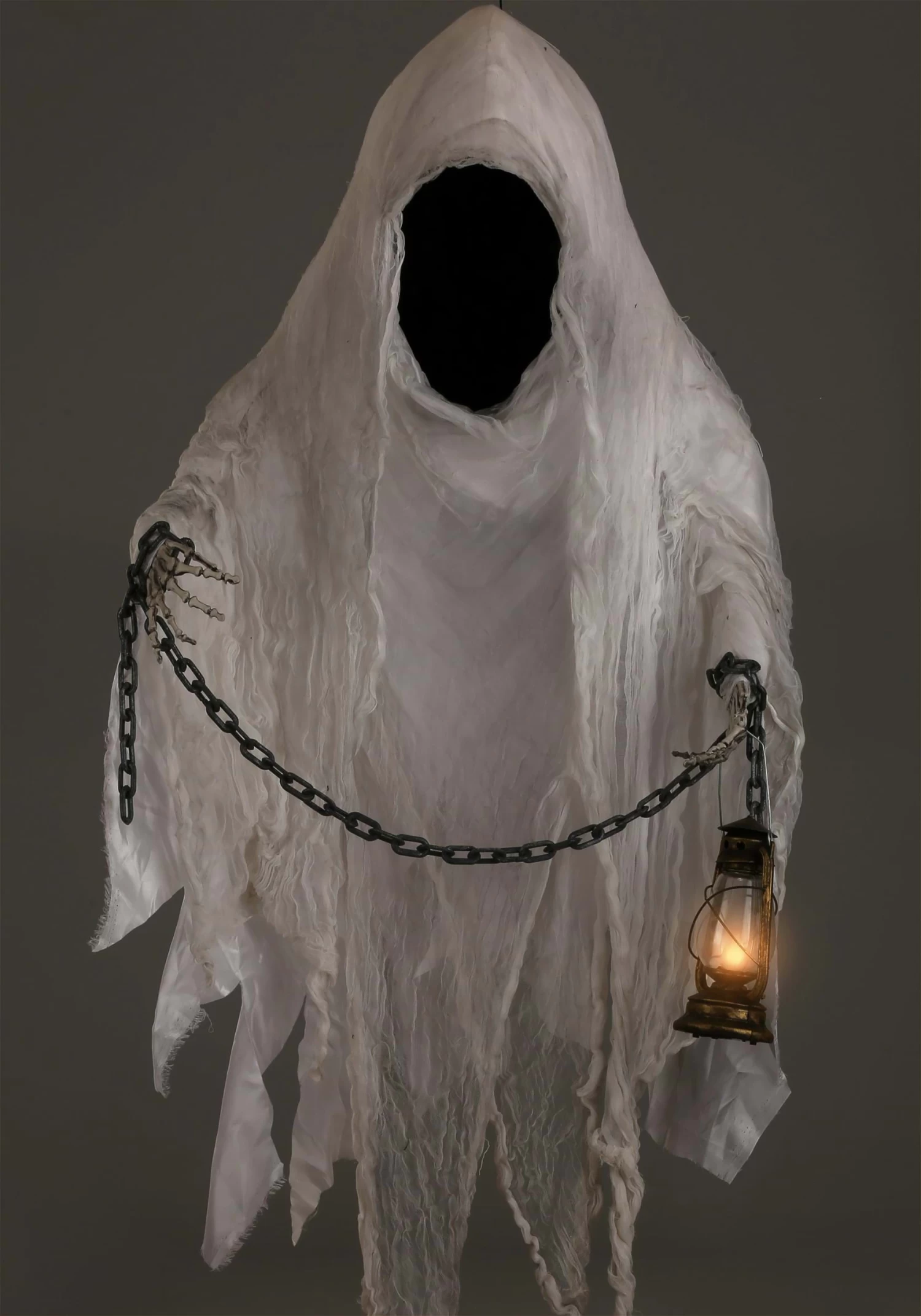 5FT Large Hanging Faceless Ghost Halloween Decoration 2 5FT Large Hanging Faceless Ghost Halloween Decoration - Image 2