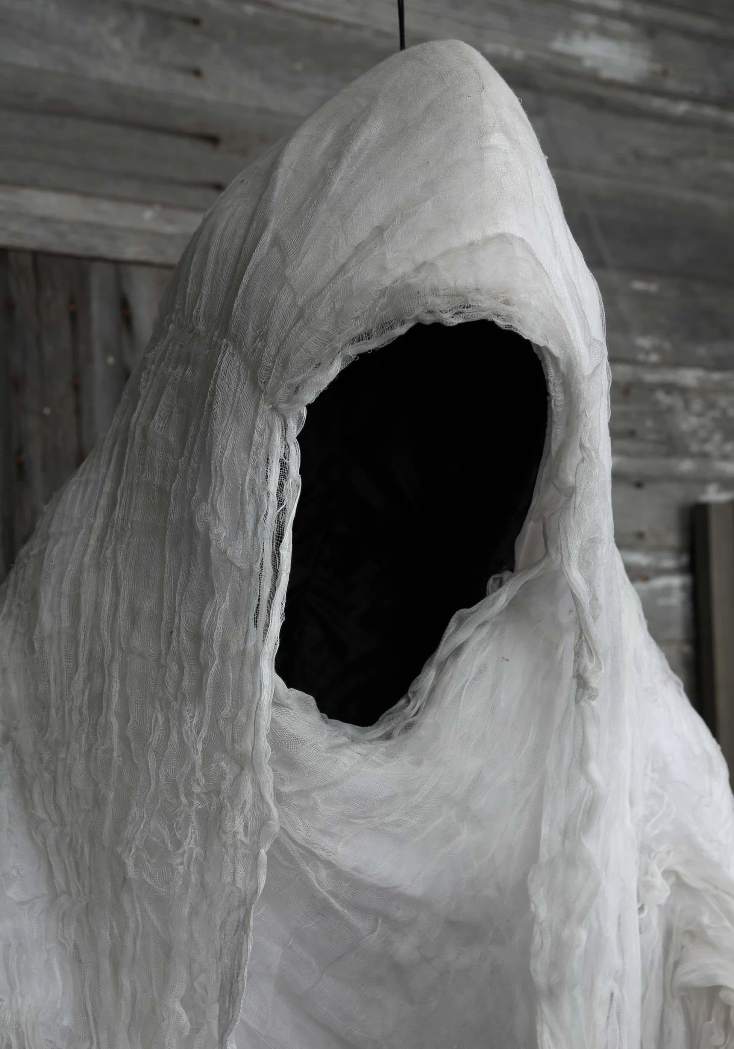5FT Large Hanging Faceless Ghost Halloween Decoration 3 5FT Large Hanging Faceless Ghost Halloween Decoration - Image 3