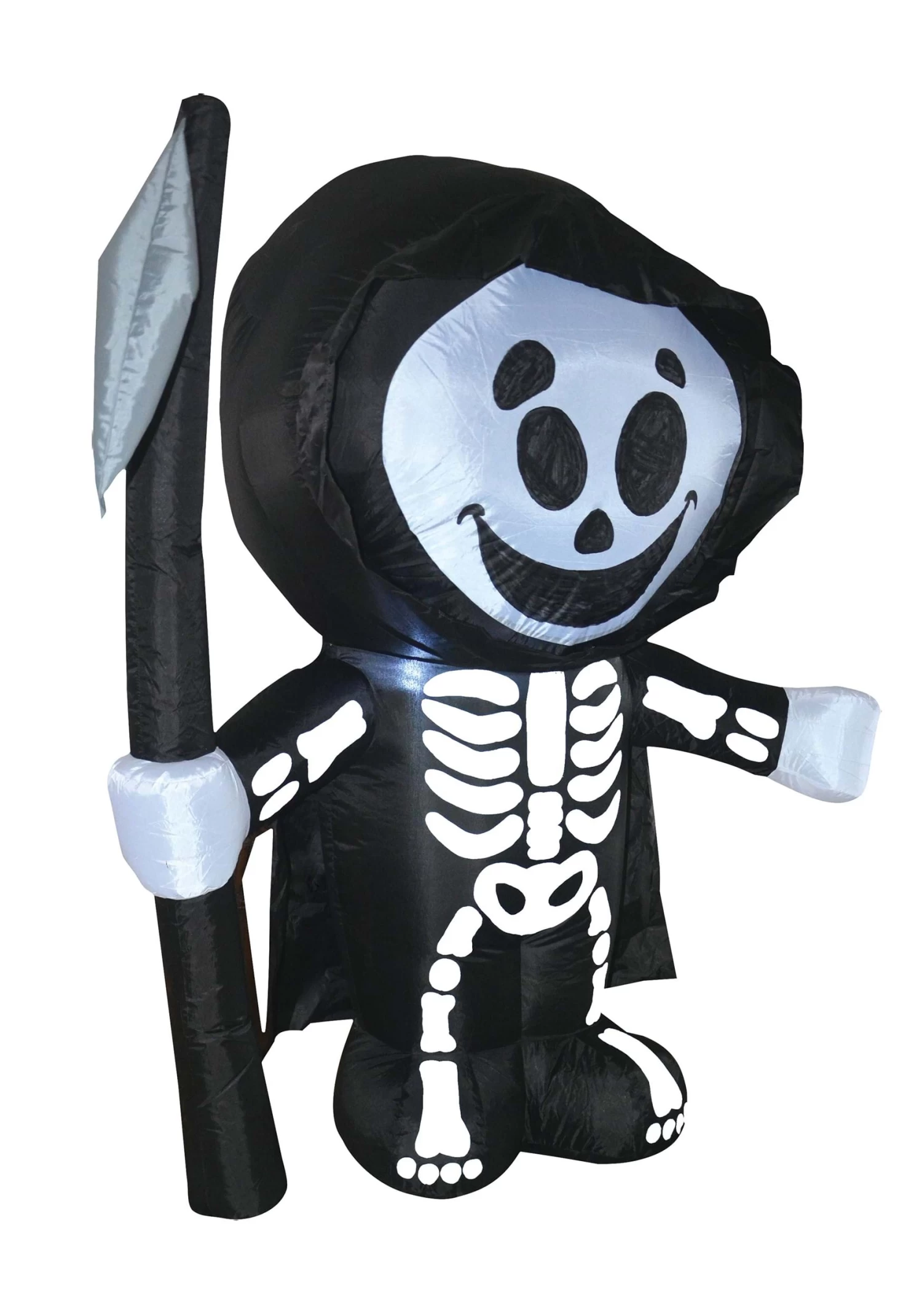 5FT Tall Grim Reaper Inflatable Decoration 2 5FT Tall Grim Reaper Inflatable Decoration - Image 2