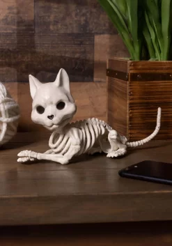 Cute Skeleton Cat Prop Decoration