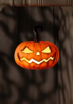 7 Inch Orange Resin LED Jack O Lantern Arrow Figure -Halloween Decoration Store 7 orange resin led jack o lantern arrow figure alt 2