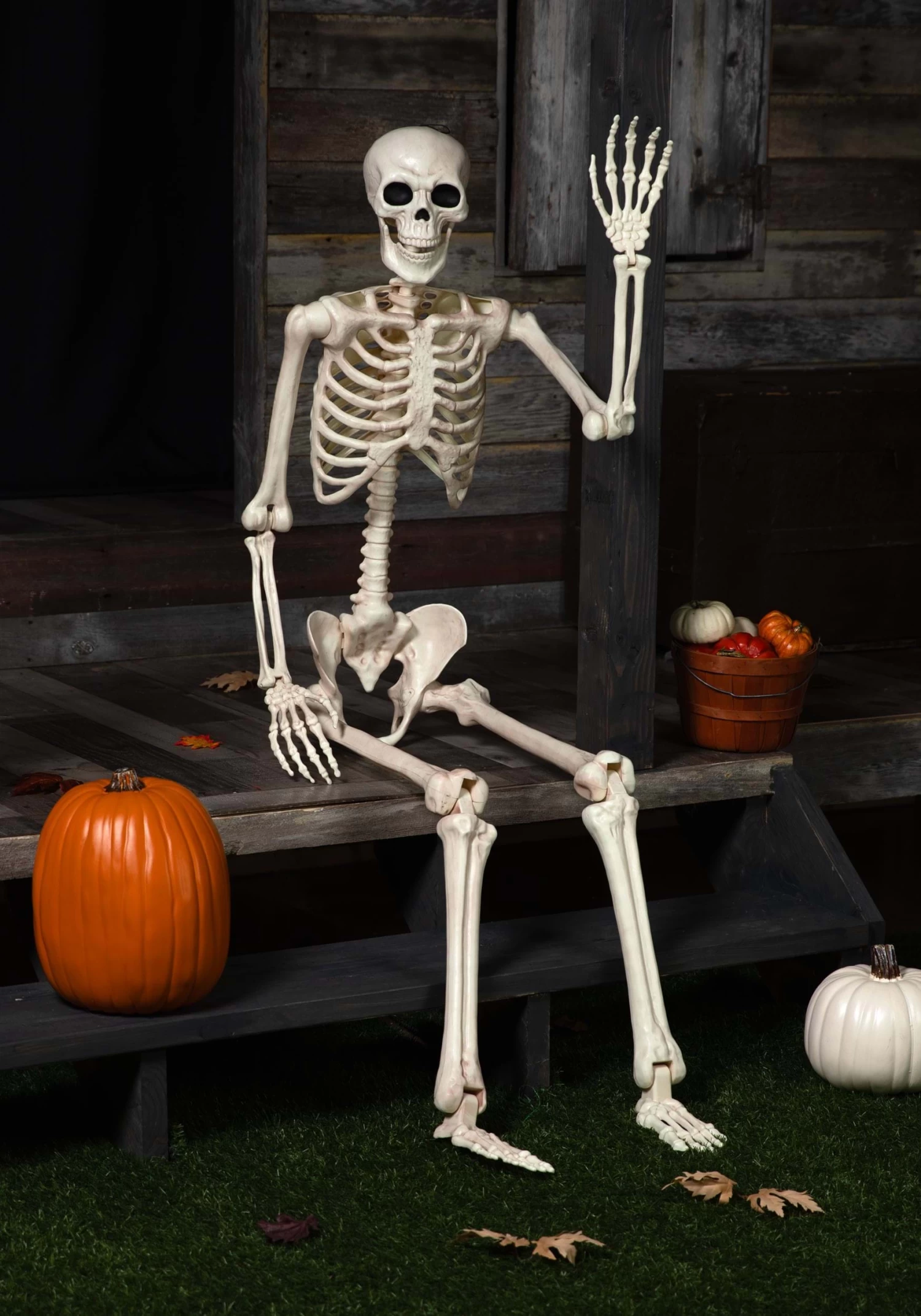 74-Inch Skeleton Halloween Decoration 2 74-Inch Skeleton Halloween Decoration - Image 2