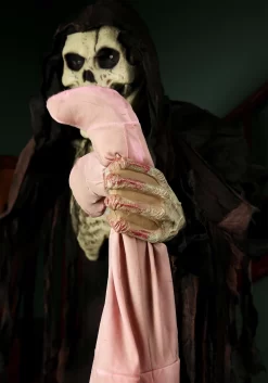 7FT Animated Towering Boogey Man With Kid Halloween Decoration 8 7FT Animated Towering Boogey Man With Kid Halloween Decoration -Halloween Decoration Store 7ft animated towering boogey man with kid prop alt 3