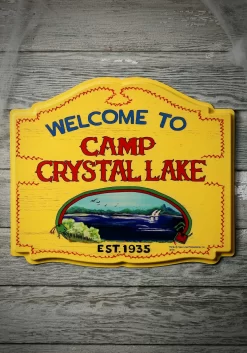 Camp Crystal Lake Sign