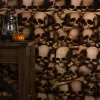 Wall Of Skulls Catacombs Wall Backdrop Decoration