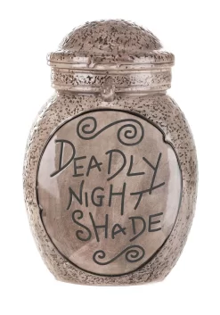 Nightmare Before Christmas Ceramic Deadly Night Shade Cookie Jar 7 Nightmare Before Christmas Ceramic Deadly Night Shade Cookie Jar -Halloween Decoration Store ceramic deadly night shade cookie jar alt 3