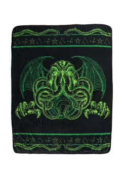 Cthulhu Blanket -Halloween Decoration Store cthulhu throw alt 2