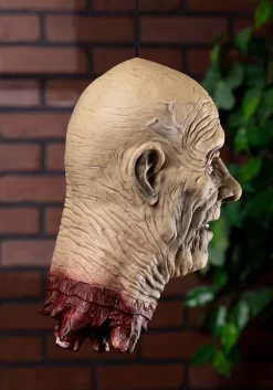 Decapitated Old Man Head Halloween Decoration -Halloween Decoration Store decapitated old man head alt 5