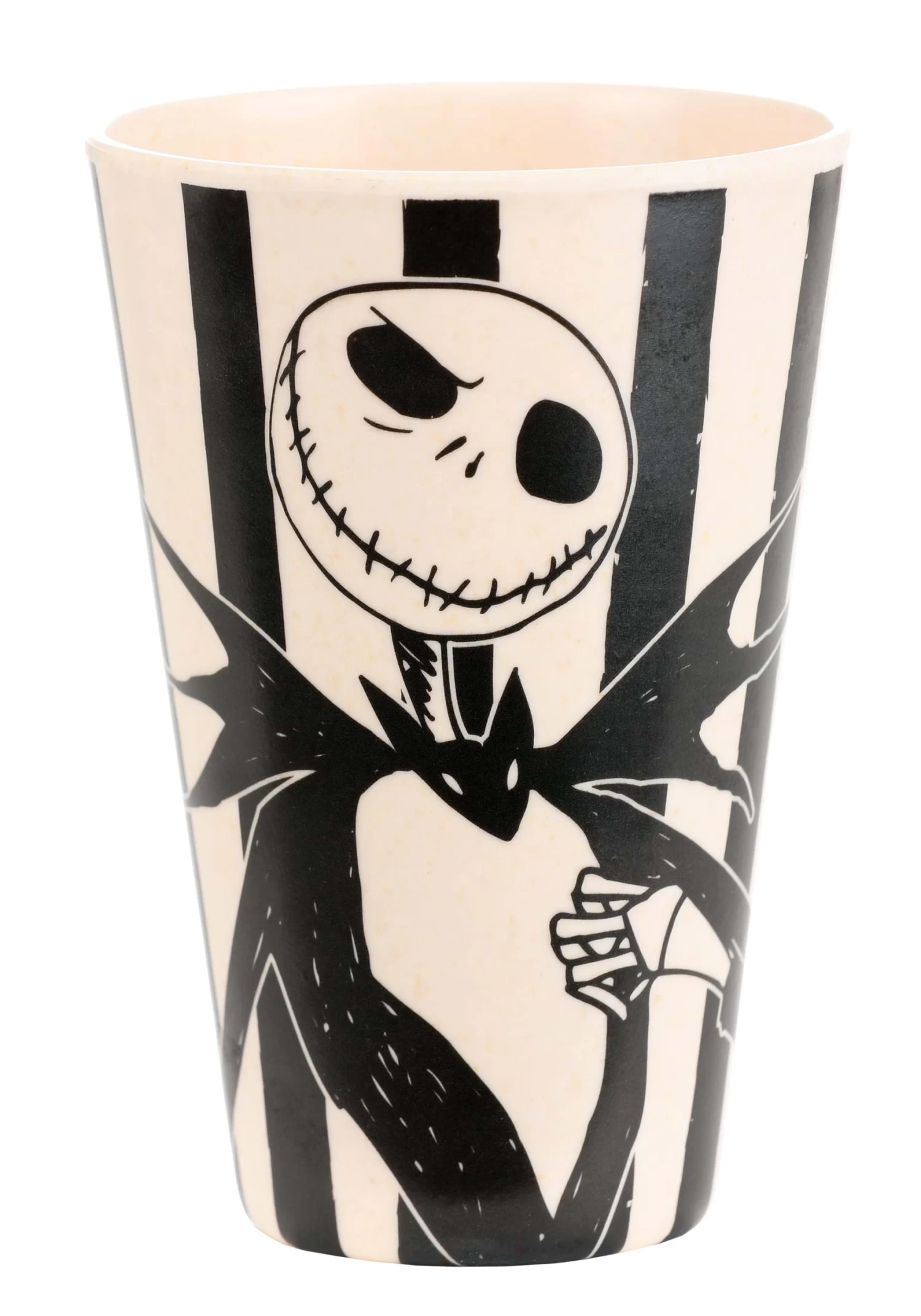Set Of 4 Disney Nightmare Before Christmas Jack Striped Tumblers 3 Set Of 4 Disney Nightmare Before Christmas Jack Striped Tumblers - Image 3