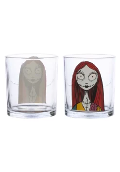 Set Of 4 Disney Nightmare Before Christmas 10oz Glasses -Halloween Decoration Store disney nightmare before christmas 10oz glass set alt 2