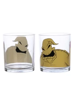 Set Of 4 Disney Nightmare Before Christmas 10oz Glasses -Halloween Decoration Store disney nightmare before christmas 10oz glass set alt 3