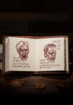TRICK OR TREAT STUDIOS Evil Dead 2 Necronomicon Prop Book With Pages -Halloween Decoration Store evil dead 2 necronomicon prop with pages alt 3