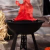 Faux Fire Cauldron Halloween Decoration