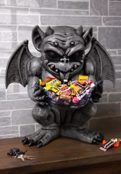 Gargoyle Candy Bowl Halloween Decoration