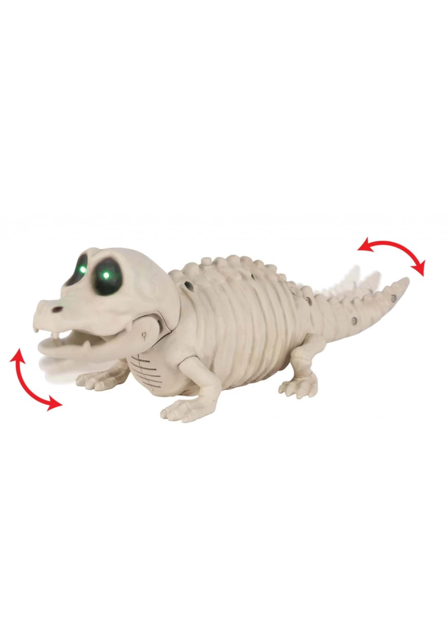 Shaking Gator Bones Halloween Decoration 1 Shaking Gator Bones Halloween Decoration