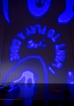 Fun World Ghost Face Party Projector Decoration -Halloween Decoration Store ghost face party projector alt 2