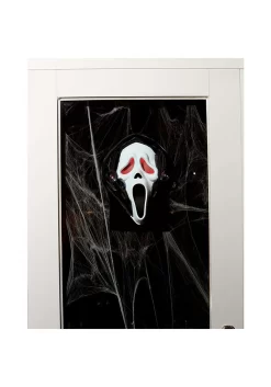 Fun World Ghost Face Window Peeper Decoration -Halloween Decoration Store ghost face window peeper alt 2