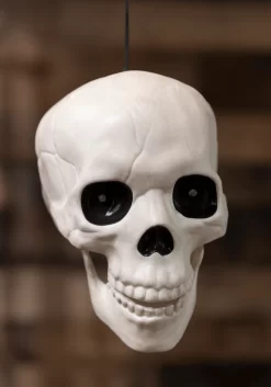 Glow In The Dark Talking Skull Halloween Decoration