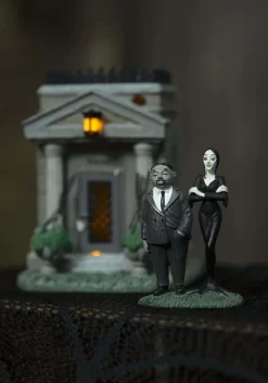 Department 56 Addams Family Gomez And Morticia Figure -Halloween Decoration Store gomez and morticia figure addams family alt 1 upd