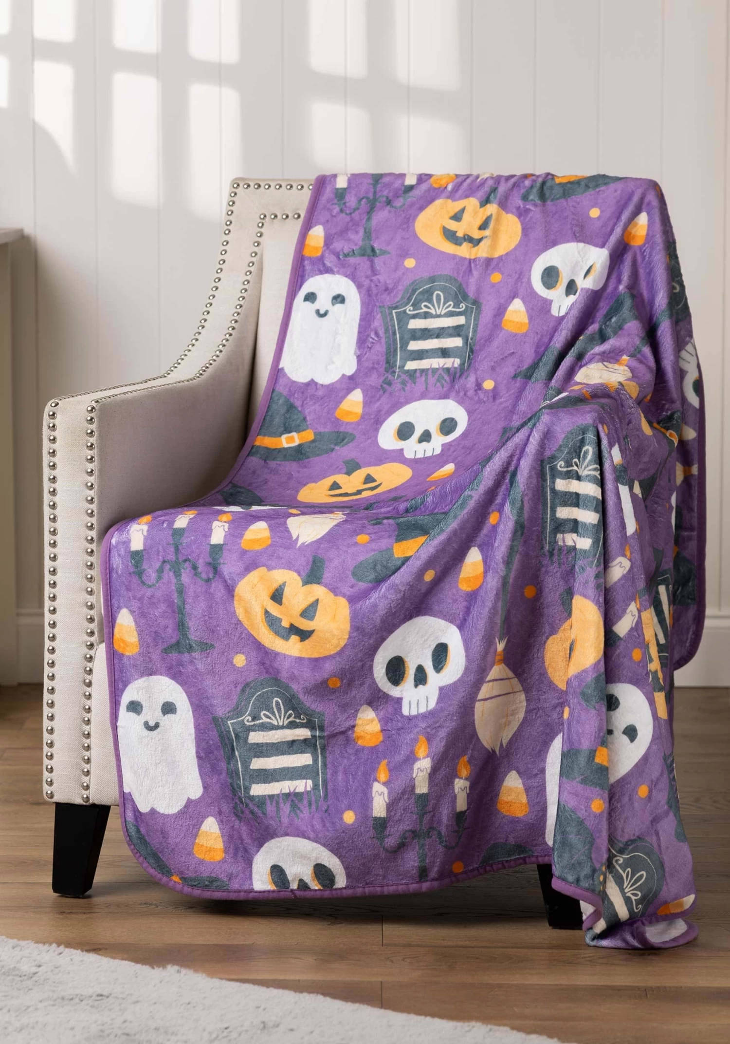 Halloween Mischief Comfy Throw Blanket 1 Halloween Mischief Comfy Throw Blanket