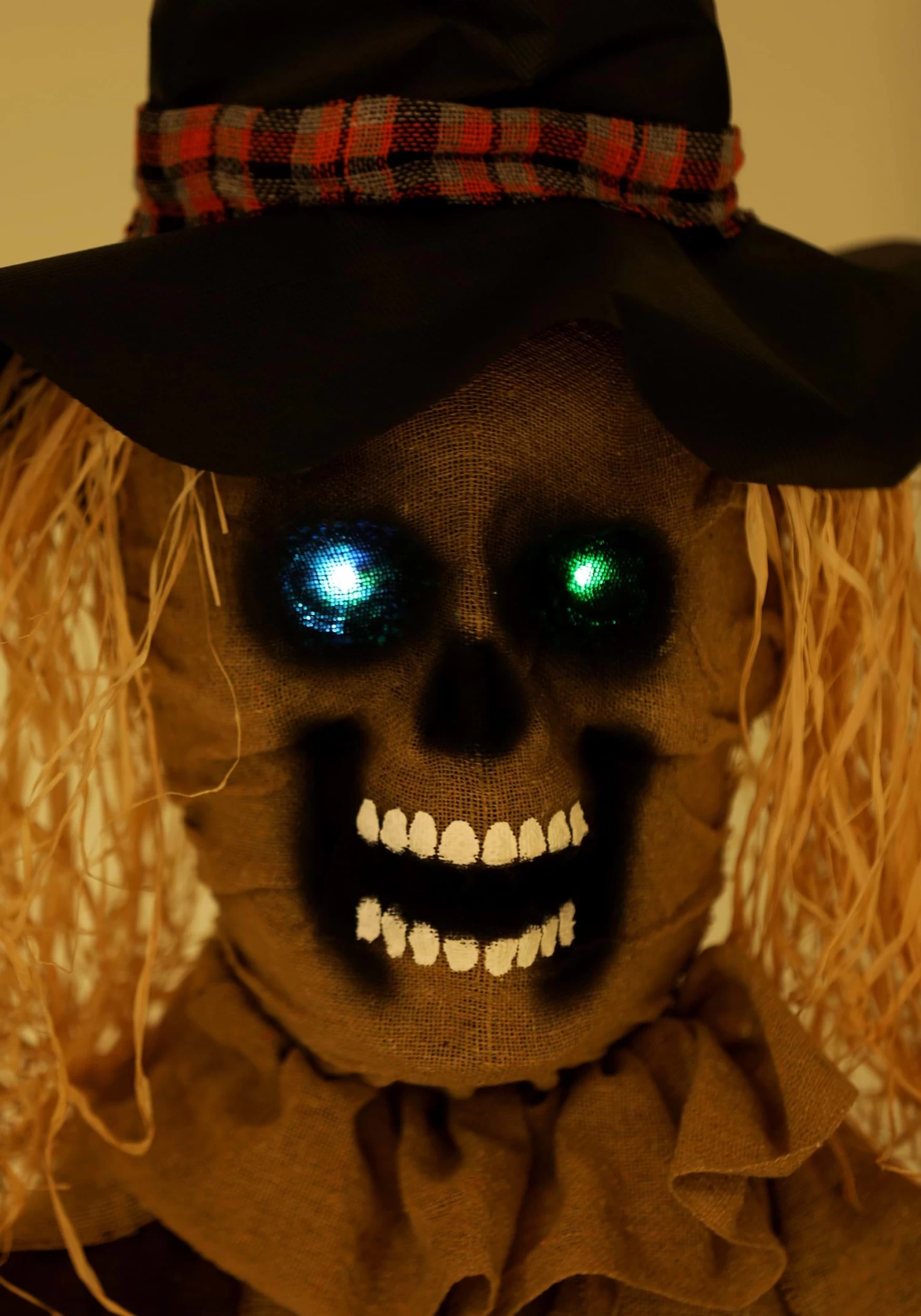 Hanging Scarecrow With Color Changing LED Lights Decoration 2 Hanging Scarecrow With Color Changing LED Lights Decoration - Image 2