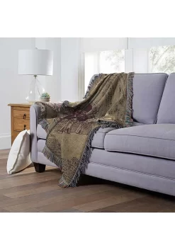 Marauders Map Harry Potter Tapestry Throw 7 Marauders Map Harry Potter Tapestry Throw -Halloween Decoration Store harry potter marauders map tapestry throw alt 3