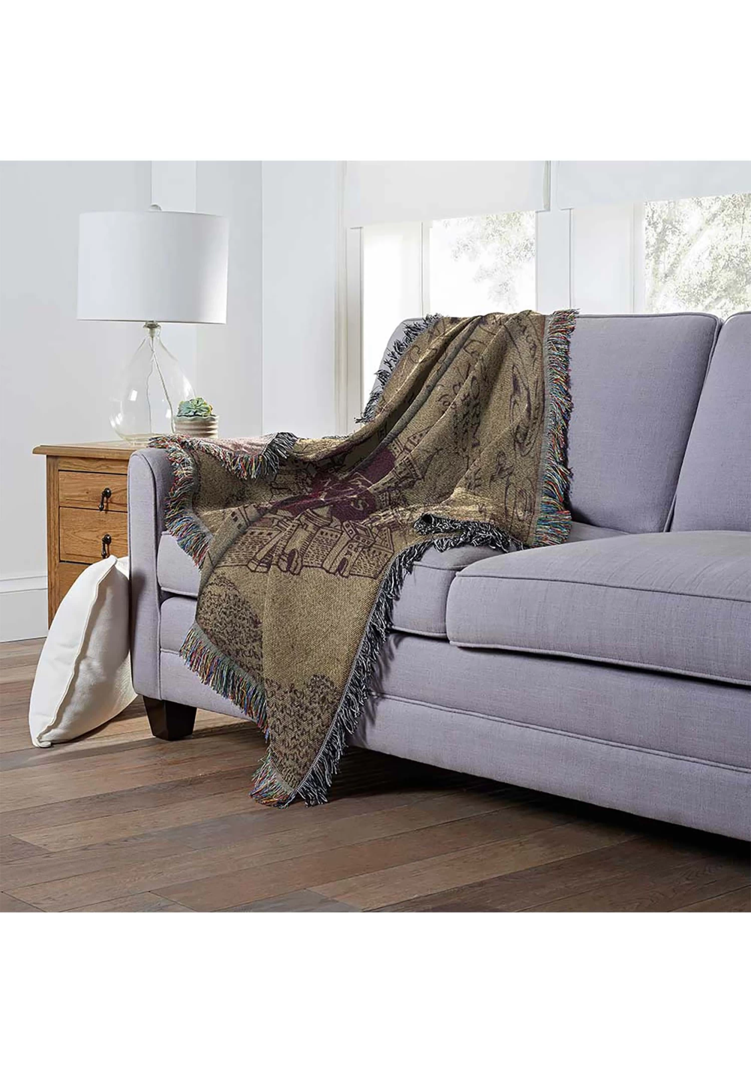 Marauders Map Harry Potter Tapestry Throw 4 Marauders Map Harry Potter Tapestry Throw - Image 4