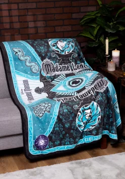 Haunted Mansion Haunted Tarot Micro Raschel Throw Blanket