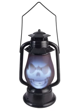 Hidden Ghost Face Light Up Lantern Halloween Decoration -Halloween Decoration Store hidden ghost face light up lantern prop alt 4