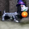Inflatable 5 Foot Wiener Dog Skeleton Decoration