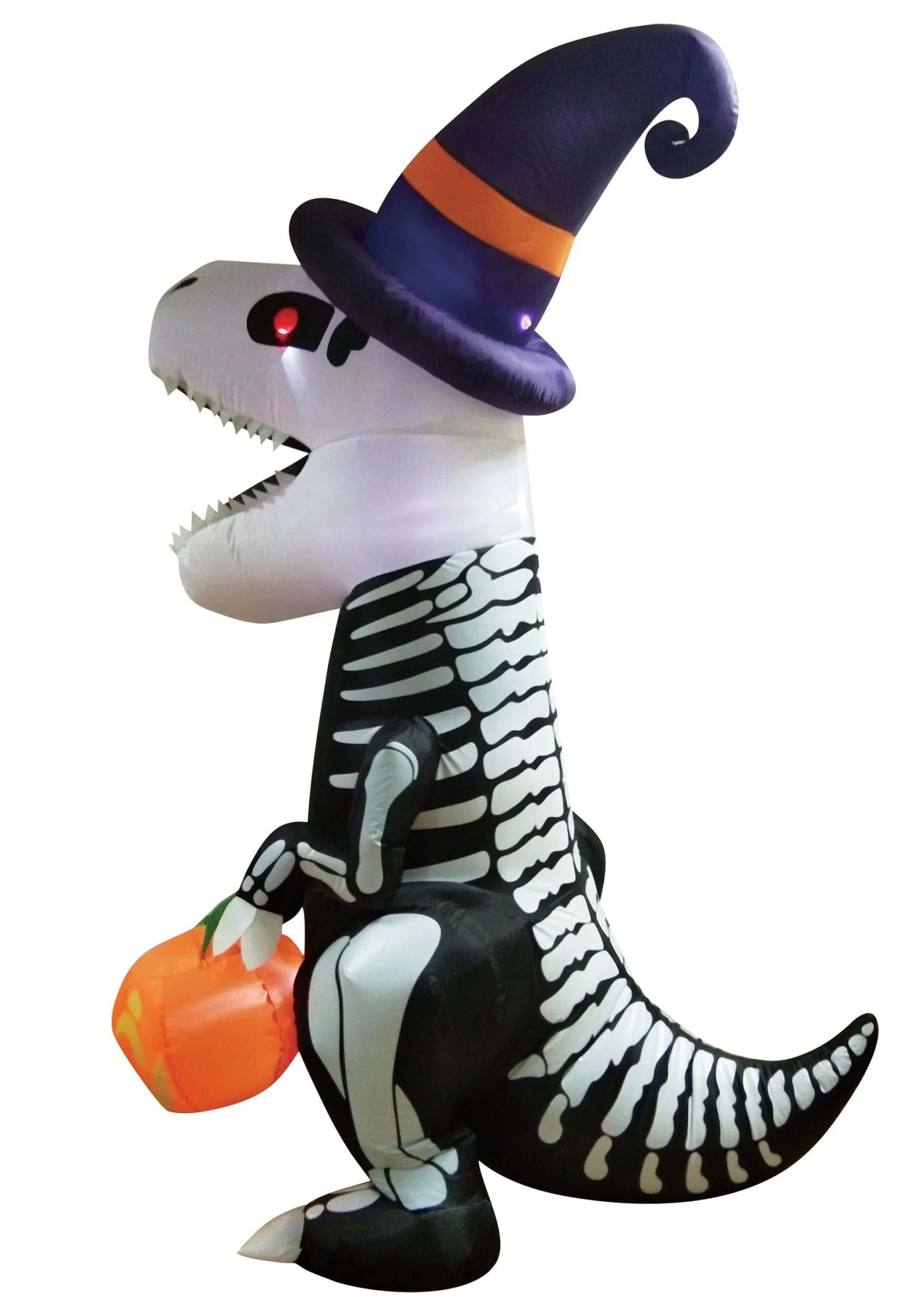 8FT Inflatable Skeleton T Rex Decoration 3 8FT Inflatable Skeleton T Rex Decoration - Image 3