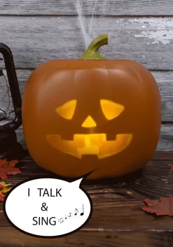 Jabberin' Jack Talking Pumpkin Prop