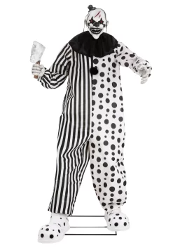 Animated Creepy Killer Circus Clown Decoration -Halloween Decoration Store killer circus clown decoration alt 6